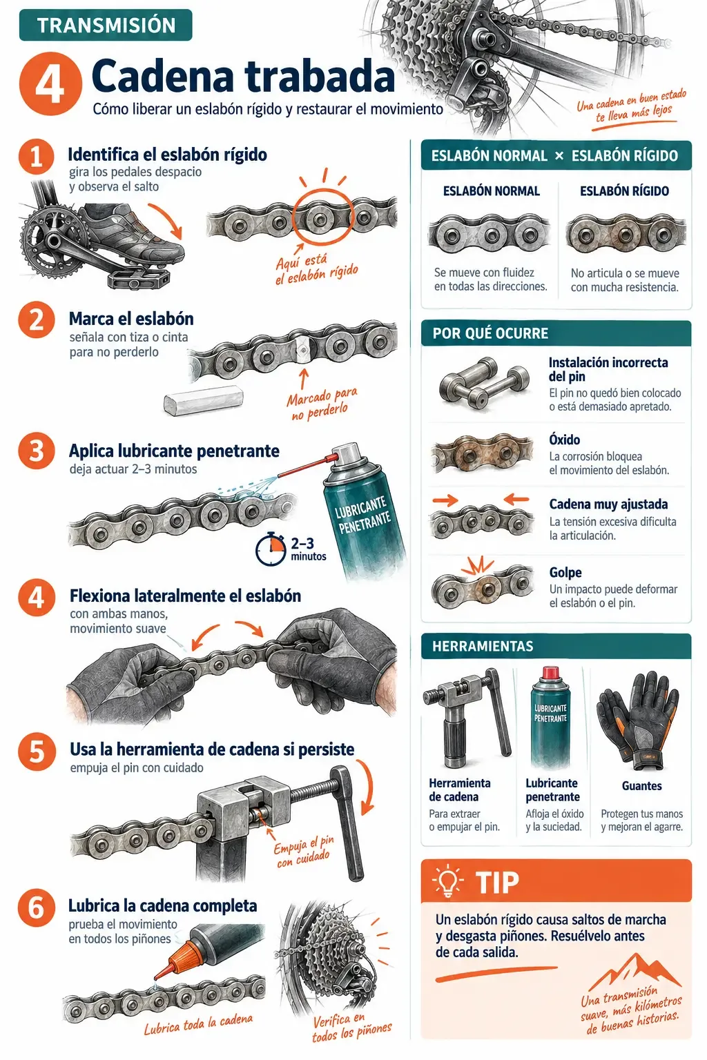 Cadena trabada